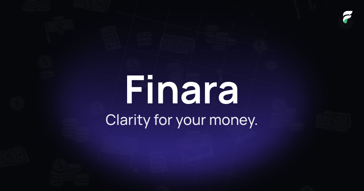 Finara - Premium Personal Finance & Budget Tracking App